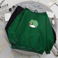 thumbnail image 1 of Amzcrzy Chandails à Capuche pour Femmes Manches Longues Chemises pour Femmes Mode Décontractée Imprimée Blouse Manches Longues Poche Chandail Hauts Chandails à Capuche Chandail Chandails en Molleton et Chandails à Capuche pour Femmes 2TG, 1 of 6