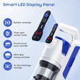 thumbnail image 4 of WHALLULTRA Cordless Vacuum Cleaner, Stick Vacuum with Brushless Motor, Rechargeable Lightweight Vacuum for Carpet, Hard Floor & Pet Hair, 45Min Runtime, 4 of 8