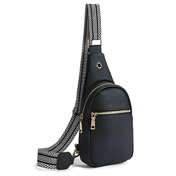 Riñonera para mujer, bolso de hombro para mujer, bolso bandolera pequeño, bolso de hombro deportivo de piel sintética, elegante bolso bandolera