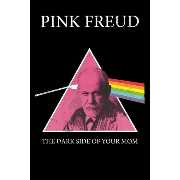 Pink Freud The Dark Side - Poster - Wall Art