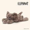 thumbnail image 1 of Elephant Plush Toy, Super Soft, Cuddly Sleeping Doll, 1 of 1