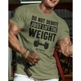 thumbnail image 5 of Gymish Don’t Debate Just Lift The Weight Workout T-Shirt – Funny Gym Shirt for Men, Motivational Lifting Tee, Men’s Athletic Workout Apparel, 5 of 5