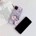 thumbnail image 4 of Compatible with iPhone 11 Case,Floral Case Cute Clear for Men Women Girls with 360 Degree Rotating Ring Kickstand Soft TPU Shockproof Cover Design for iPhone 11 6.1 Inch Grey Red Flower, 4 of 17