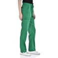 thumbnail image 4 of Marilyn Monroe Womens Stretch Eight-Pocket Straight Leg Scrub Cargo Pants, 4 of 5
