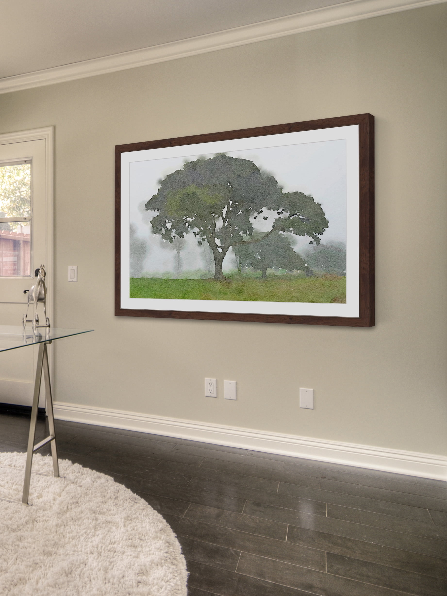 "The Field of Memories" Framed Painting Print
