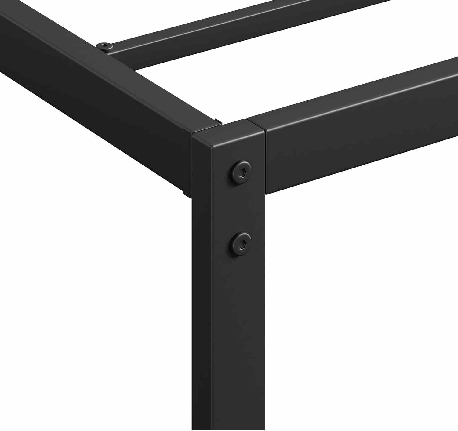 Twin/Full/Queen/King Size Bed Frame with Storage, 6"/8"/10"/14" Metal Platform Bed Frame, No Box Spring Needed, Steel Slat Support, Easy Assembly, Dur-able Bed Frame