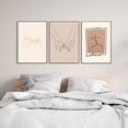 thumbnail image 2 of Pinky Swear One Line Drawing Art Print Minimalist Couple Love Decor Modern Wall Art Canvas Painting Poster Dormitorio Decoración del hogar, 2 of 5