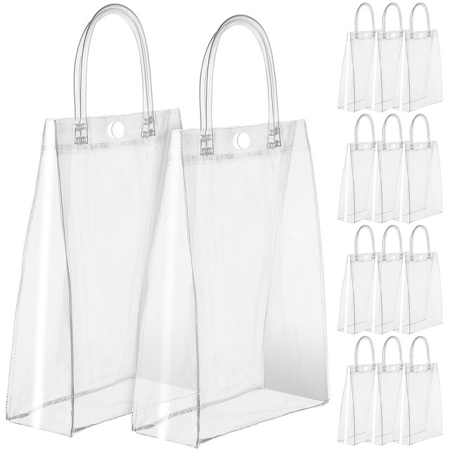 20 bolsas transparentes para golosinas, bolsas de regalo de mano, bolsas de golosinas para fiestas, bolsas reutilizables para golosinas
