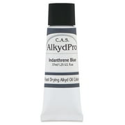 CAS AlkydPro Fast-Drying Alkyd Oil Color - Indanthrene Blue, 37 ml tube