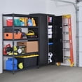 thumbnail image 5 of Muscle Rack Heavy-Duty Welded Steel Garage Storage Cabinet, Matte Black, 5 of 5
