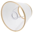 thumbnail image 1 of FUTUREORYY Abat-Jour Rond pour Lampe de Sol Décoration Métal Doré Lot de 1, 1 of 6