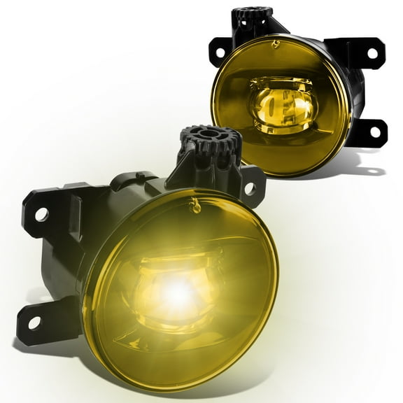 DNA Motoring FL-ZTL-224-AM For 2006 to 2014 Suzuki Grand Vitara/SX4 Sedan Pair Bumper Driving LED Fog Light Lamp Amber Lens 07 08 09 10 11 12 13