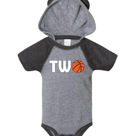

Inktastic Basketball Second Birthday Gift Baby Boy or Baby Girl Bodysuit