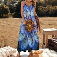 thumbnail image 3 of Flower Sleeveless Dress Loose Women's Dress Dresses Luxury Evening Dresses, 3 of 9