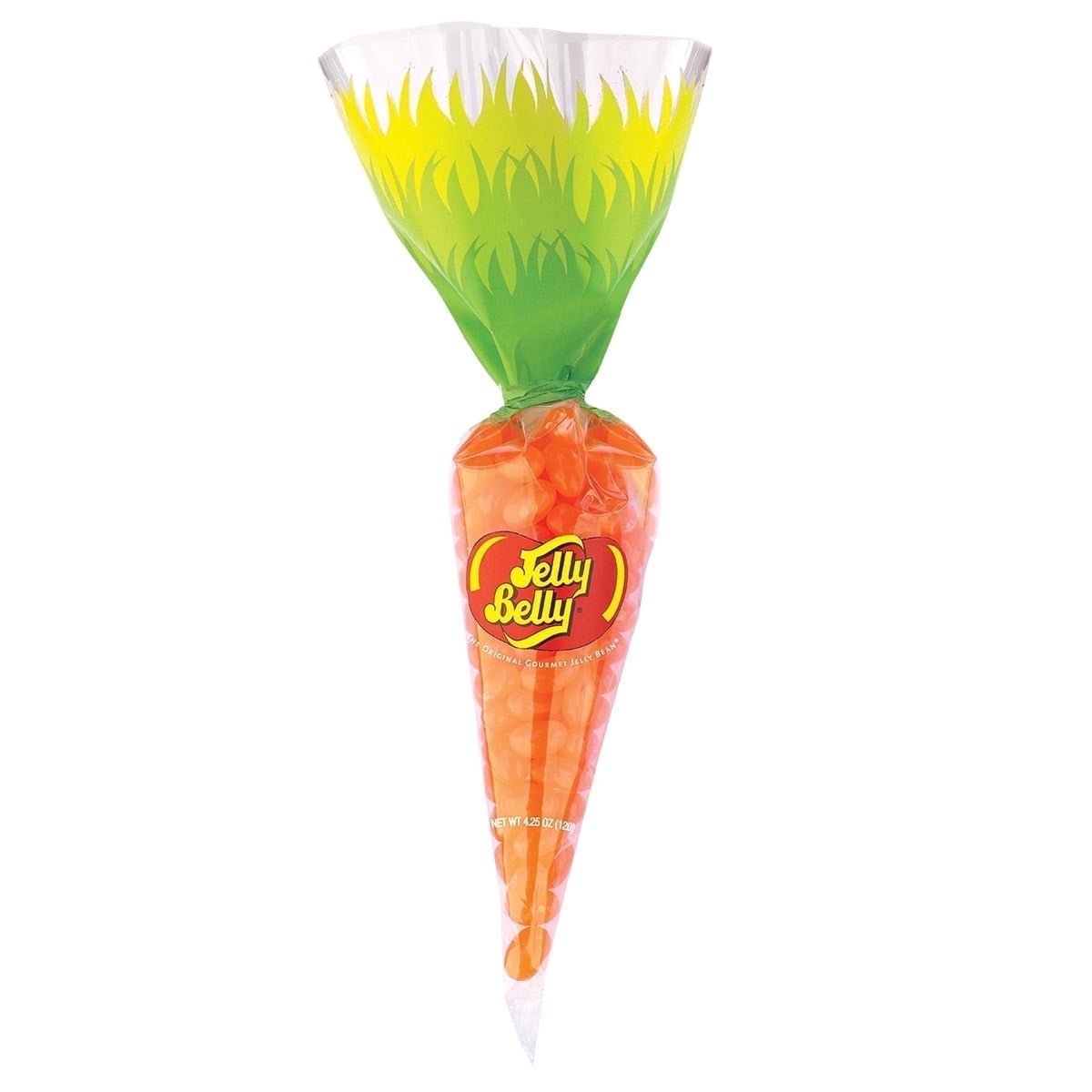 (6 pack) Jelly Belly Baby Easter Carrot Tangerine Jelly Beans - 4.25 oz Bag