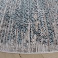 thumbnail image 3 of Safavieh Mayflower Huntington Diamond Area Rug, Ivory/Blue, 6'7" x 6'7" Round, 3 of 10