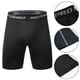 thumbnail image 3 of Pantalones cortos de compresión CAIROYAR hombre calzoncillos de capa base térmicos para correr fitness yoga Y8 D6I0, 3 of 7