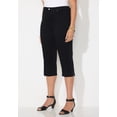 thumbnail image 3 of Catherines Women's Plus Size Tall Sateen Stretch Capri, 3 of 6