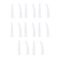 thumbnail image 1 of OULII 1Set Eyelash Tweezers White Silicone Cover Sleeve for Home and Use, 1 of 8