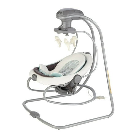 Graco DuetSoothe LX Infant Baby Swing and Rocker – Winslet | 1852655