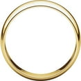 thumbnail image 2 of FB Jewels 14K Yellow Gold 6mm Half Round Lightweight Wedding Band, 2 of 3