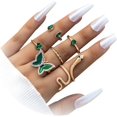 thumbnail image 1 of HAHDAXIA Stocking Stuffers for Teens Gold Stackable Rings Set for Women Vintage Knuckle Rings for Teen Girls Midi Rings Pack Statement Bohemian Stacking Rings for Women Multiple Rings Pack, 1 of 7