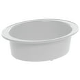 thumbnail image 4 of HUBERT Oval Baker White Plastic - 12 3/8"L x 9 1/2"W x 4"H, 4 of 5