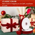 thumbnail image 5 of Fuebueo Velvet Ribbon Wide Single Velvet Ribbon Roll for Gift Wrapping Decoration Party Wedding Arts Crafts, 5 of 7