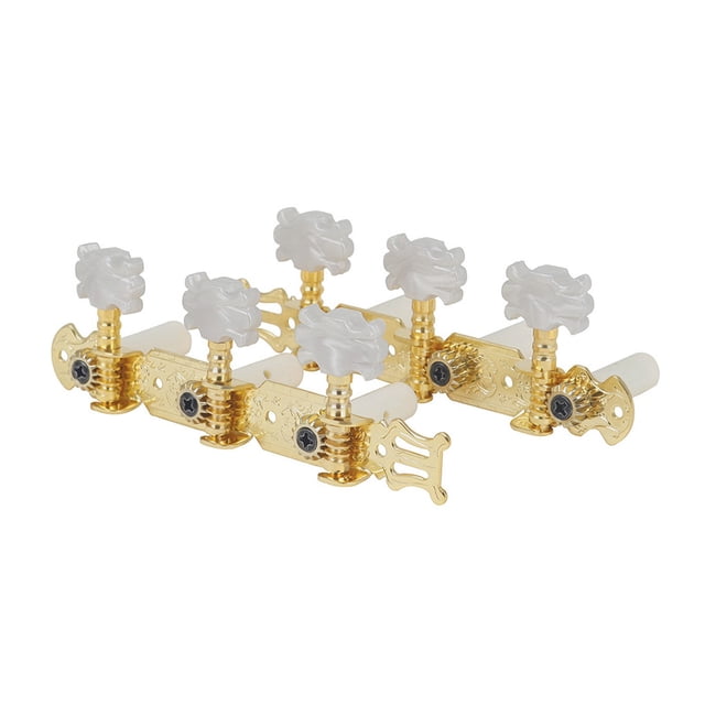 maskred 2pcs Folk Guitar Tuning Pegs Spare Parts Professional Guitars Accessory Metal 3 Positions Tuner Peg Instrument Part Accessories