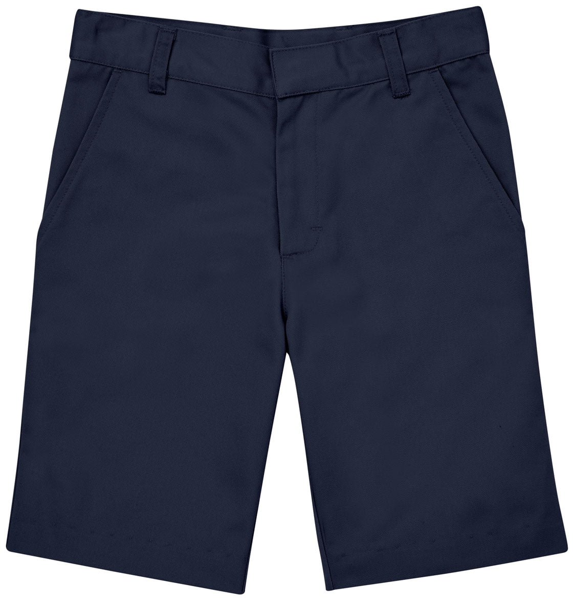 H 8 Essentials Flat Front Uniform Chino Short Navy Blue 