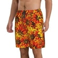 thumbnail image 2 of Goofa Sunflower4 Printed Mens Swim Trunks Summer Quick Dry Short Beach Swimwear Bathing Suits-Medium, 2 of 9
