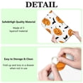 thumbnail image 6 of Halloween Pumpkins Bats and Stars Dish Drying Mat for Kitchen 1 Pack, Ultra Absorbent Microfiber Dishes Drainer Mats,16x18in(41x46cm), 6 of 6