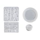 thumbnail image 1 of Moldes De Silicona Moldes De Fundición Molde De Silicona De Pascua Molde De Silicona Para El Hogar Moldes De Fundición De Silicona De Pascua Moldes De Yeso De Silicona Para Fundición Para Hacer V, 1 of 3