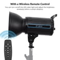 thumbnail image 3 of Andoer Andoer 100W Studio Photography Light with 5600K Daylight, Adjustable Brightness, Wireless Remote, and Bowens Mount for Professional Lighting Effects, 3 of 6