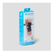 donjoy advantage stabilized hinged knee wrap, black