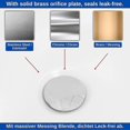 thumbnail image 3 of Bath Stopper, 70 Mm, With Double Seal, Height Adjustable, Universal Bath Stopper, Sink Valve, Hardened Brass With Chrome Finish, 3 of 5