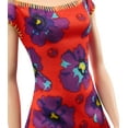 thumbnail image 4 of Mattel - Barbie Doll - FLORAL DRESS (Orange), 4 of 7