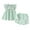Green, variant on Gubotare Baby Girl Outfits Girls Clothes Short Sleeve Tops   Shorts 2Pcs Kids Summer T-shirt Outfit 12 18 Months (Green,12-18 Months)