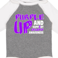 thumbnail image 4 of Inktastic Purple Up Epilepsy Boys or Girls Long Sleeve Baby Bodysuit, 4 of 5