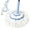 Blue-Complete Mop, variant on Self-Wringing Twist Mop for Floor Cleaning, 57” Long Handle Heavy Duty Microfiber Mop for Wet Mopping on Tile, Hardwood, Kitchen, Bathroom, Patio, Garage, Commercial Household Clean (Pink)
