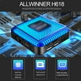 thumbnail image 3 of yeacher H618 Boîtier TV Android 12 avec 8K Ultra HD, Wi-Fi Double Bande, 4 Go de RAM et 32 Go de ROM, Prise US, Lancement Rapide de l'Appli et Expérience de Diffusion Fluide, 3 of 6