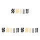 thumbnail image 1 of Guardurnaity 96 pares de almohadillas para la nariz para anteojos, montura para gafas de lectura, esponja adhesiva, pegatinas para ojos, Type1 NO1, 1 of 6