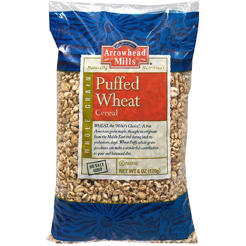 Arrowhead Mills Puffed Wheat Cereal, 6 oz (Pack of 12)