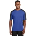thumbnail image 1 of Camiseta con bloque de manga Sport-Tek® PosiCharge® Competitor™. ST354 deporte-tek ST354, 1 of 1