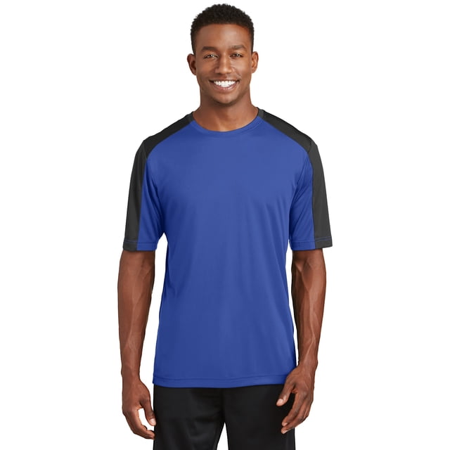 Camiseta con bloque de manga Sport-Tek® PosiCharge® Competitor™. ST354 deporte-tek ST354