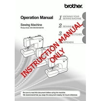 Brother DZ2750 Sewing Machine Owners Instruction Manual