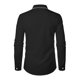 thumbnail image 3 of Blusa y camisa de manga larga con cuello vuelto para hombre, informal, con estampado de patchwork, cuello vuelto, botones, blusa de manga larga para hombre, 3 of 8