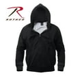 thumbnail image 2 of Rothco Thermal Lined Hooded Sweatshirt - Black, 2X-Large, 2 of 5