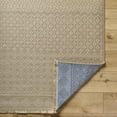 thumbnail image 4 of BoutiqueRugs Tolla Bohemian Jute and Cotton Natural Fiber Area Rug - Boho High Low Textured Geometric Area Rug for Living Room, Bedroom - Machine Washable - Beige, Cream 6'6" x 9' (6x9 Area Rug), 4 of 7