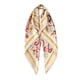 thumbnail image 1 of LEVAO Flower Print Turban Headband Headwear 90*90cm Hair Scarf Headwrap for Women Square Satin Bandana Ribbon Hair Accessories, 1 of 4